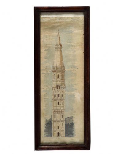 La tour Ghirlandina Alberto Artioli (Modène, 1881-1917)
    